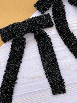 گیره فرانسوی مجلسی منجوق دوزی(دنباله دار)