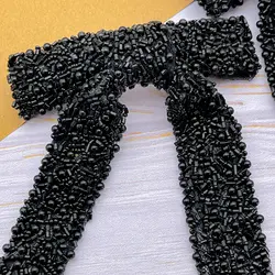 گیره فرانسوی مجلسی منجوق دوزی(دنباله دار)