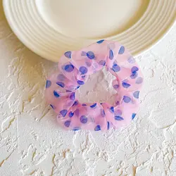 کش اسکرانچی خال خالی شیشه ای