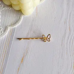 سنجاق فلزی طلایی فانتزی