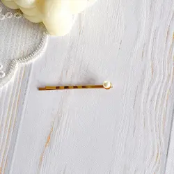 سنجاق فلزی طلایی فانتزی