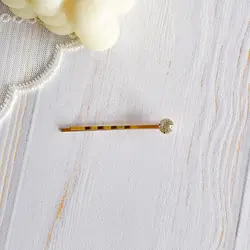 سنجاق فلزی طلایی فانتزی