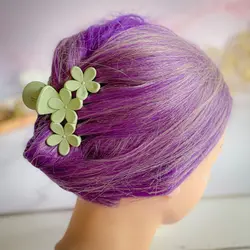 کلیپس شمعی مات طرح گل