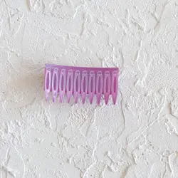 شانه پرنسسی رنگی پیکسل دار