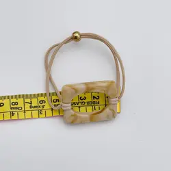 کش مو اکرولیک مستطیلی توخالی طرح سنگی