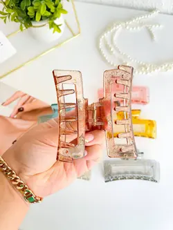 کلیپس مستطیلی شیشه ای شاین