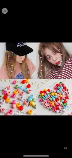 مهره مو رنگی