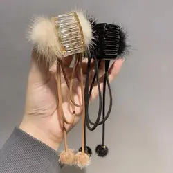 کلیپس پوم پوم آویز دار