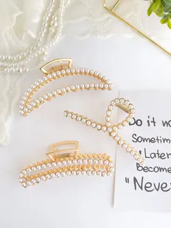 کلیپس فلزی مجلسی تمام مرواریدی (LARGE_MOR)