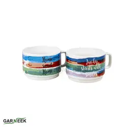 خرید و قیمت ماگ رنگین کمان ـ قهوه گارنیک