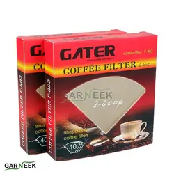 فیلتر وی شصت گتر سایز 2-4 کاپ کد 89 - قهوه گارنیک
