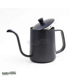 دریپ کتل مشکی 550 میلی لیتر کد 357 - قهوه گارنیک