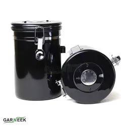 بانکه قهوه اورجینال تایمر دار استیل - قهوه گارنیک