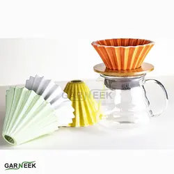 قهوه ساز اوریگامی Origami dripper - قهوه گارنیک