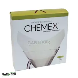 فیلتر کاغذی قهوه (مدل کمکس 6 کاپ) کد 85 - قهوه گارنیک