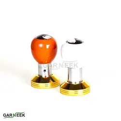 تمپر فلزی لوگو دار سایز 51 کد 49 - قهوه گارنیک