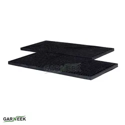 مت بار سرد سیلیکونی سایز 30*15 سانتیمتر - قهوه گارنیک