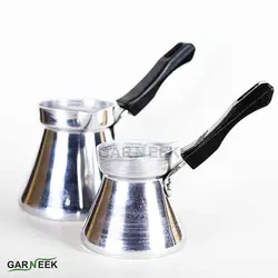 جذوه آلومینیومی قهوه جوش ترک - قهوه گارنیک