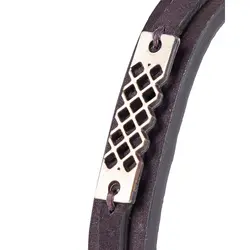 دستبند چرمی دستدوز خسرو (Khosrow)