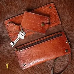 جاکلیدی چرمی دستدوز آرش (Arash)