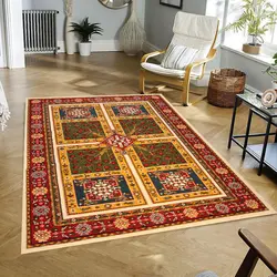 ساوین کلکسیون گبه باغ انار کرم 6