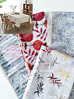 رومیزی گیپوردار شش نفره