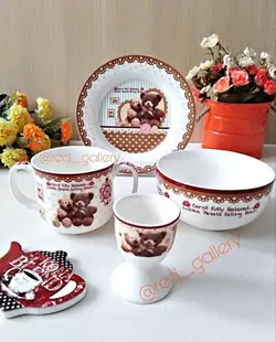 ظرف غذای کودک خرس