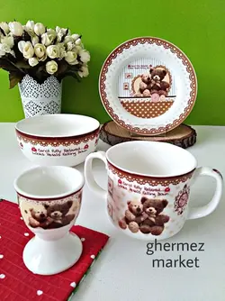 ظرف غذای کودک خرس