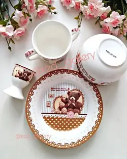 ظرف غذای کودک خرس