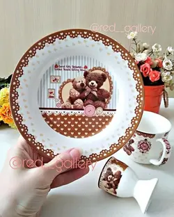 ظرف غذای کودک خرس