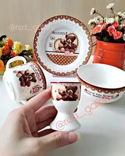 ظرف غذای کودک خرس