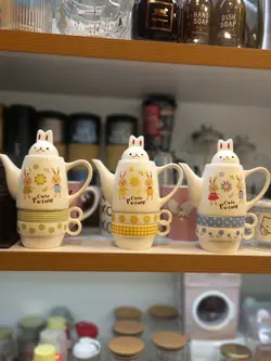 قوری فنجان خرگوش دو نفره