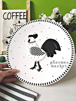 ظروف خروس مشکی آجار