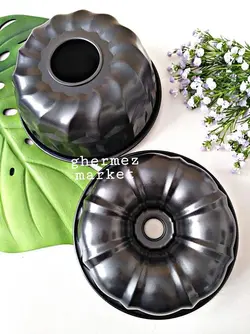 قالب کیک گرد شیفون دار