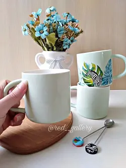 ماگ برگ انجیری و گورخر