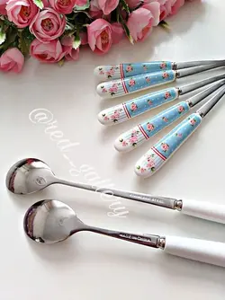 سرویس قاشق چنگال آنجل آبی