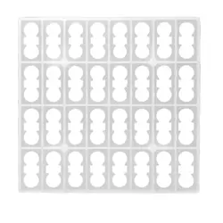 شانه تخم کبک 64 عددی مناسب دستگاه جوجه کشی - دستگاه جوجه کشی ققنوس