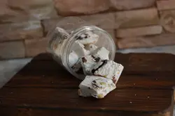 بستنی خشک با طعم وانیل گردو