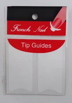 برچسب فرنچ ناخن top guides مدل هلالی 28عددی