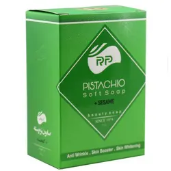 صابون نرم پسته و کنجد آرپی مدل Pistachio حجم 95 گرم