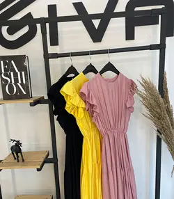 پیراهن طبقه ای بلند