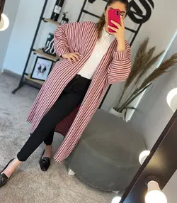 مانتو دیپلمات راه راه