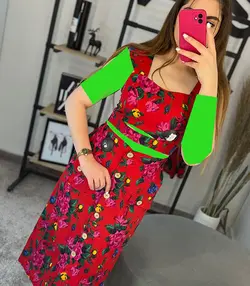 ست نیم تنه دامن