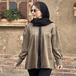 شومیز یقه دکمه دار