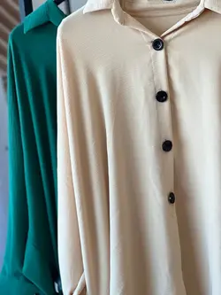 مانتو دکمه دار ابرو و بادی - فروشگاه آنلاین گیوا