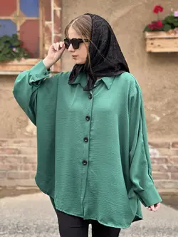 مانتو دکمه دار ابرو و بادی - فروشگاه آنلاین گیوا