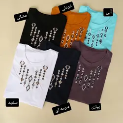 تیشرت گلدوزی طرح سنتی
