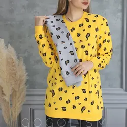 بلوز لانگ پلنگی(داخل کرک)