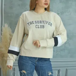 بلوز آستین رنگی club