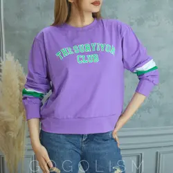 بلوز آستین رنگی club